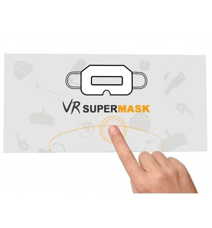 Disposable VR mask White disposable mask for universal VR helmets