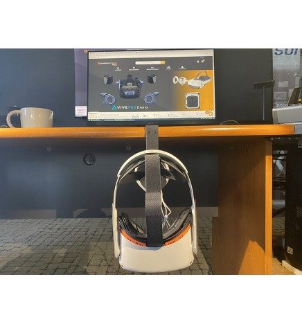 Support bureau réglable et rotatif pour casque et manettes de réalité virtuelle (VR) immersive display france paris