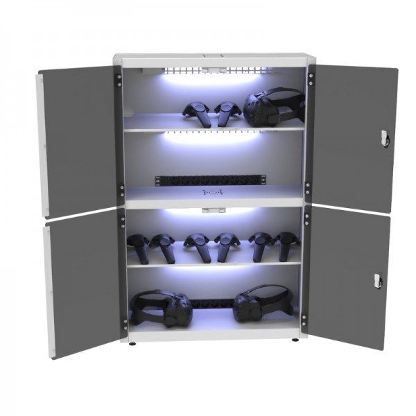 M-ASSET Charging cabinet MINI in open position express delivery price quality advice immersive display
