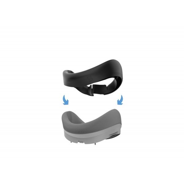 Housse silicone blanche ou noire pour PICO 4 et PICO 4 Enterprise distribuée par Immersive Display fournisseur de casques VR