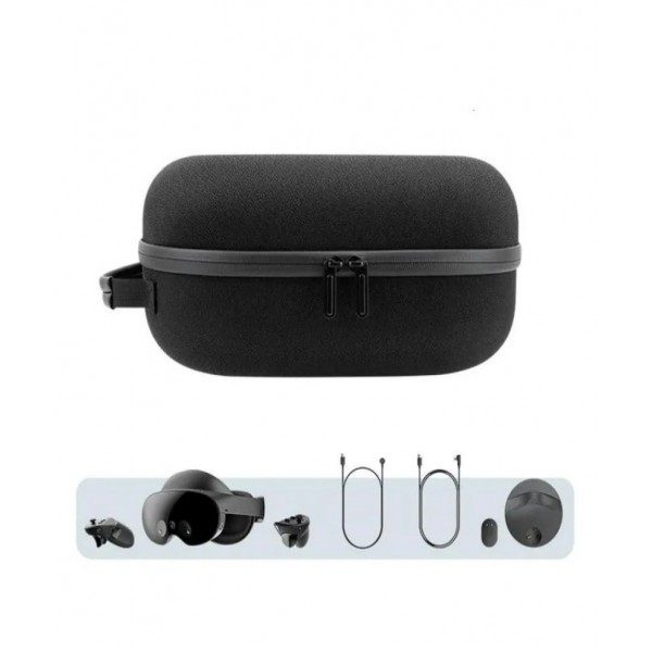carrying case for Meta Quest Pro for vr headset controllers cable by immersive display official reseller Meta